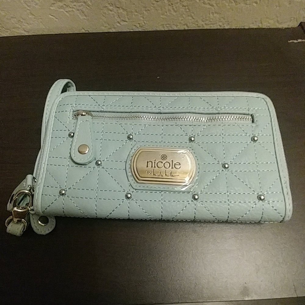Baby Blue Wallet/Wristlet
